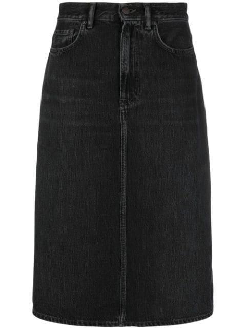 A-line denim skirt by ACNE STUDIOS