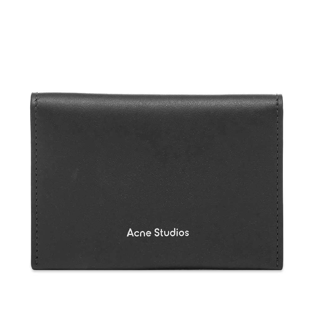 acne studios flap card holder