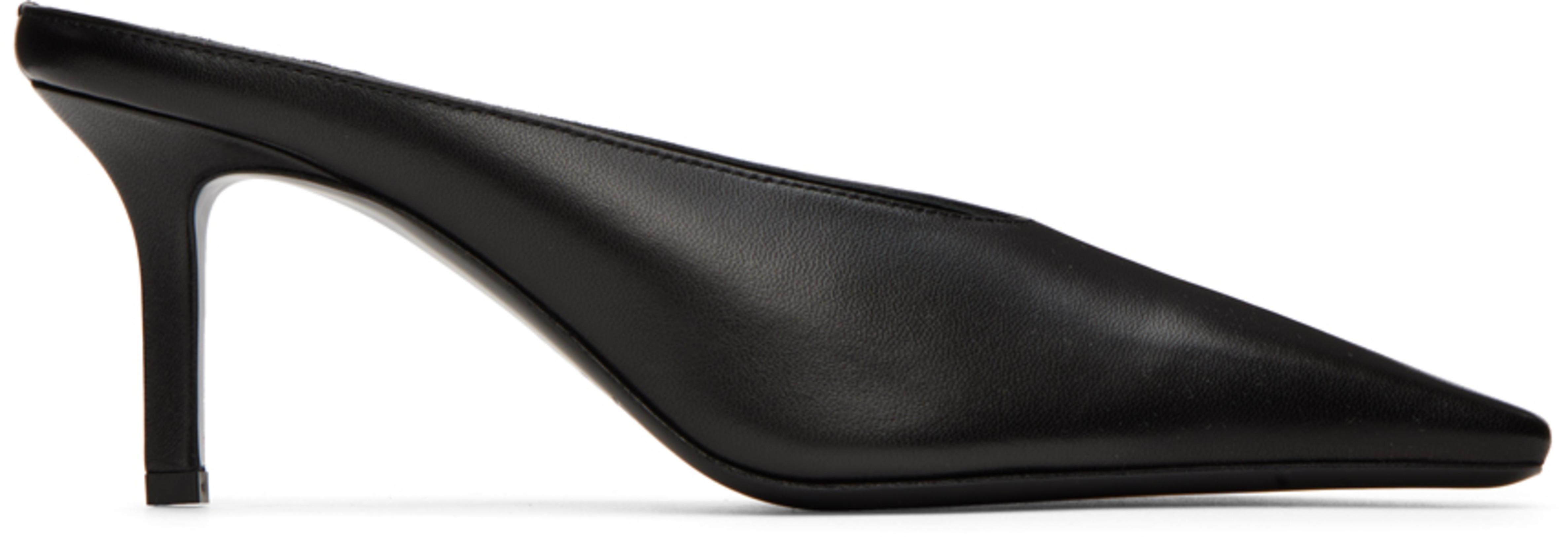 Black Leather Heels by ACNE STUDIOS