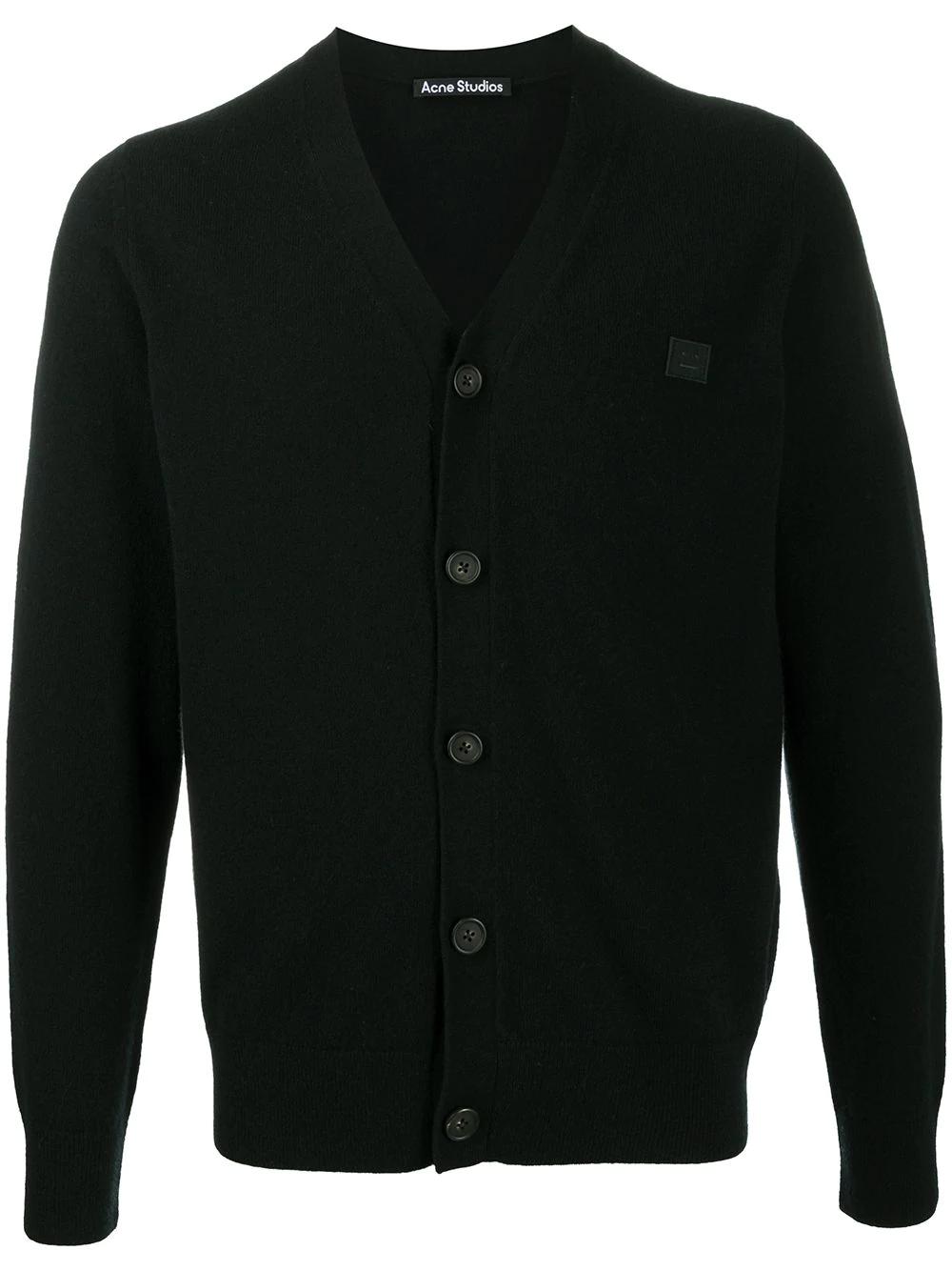 V-neck wool cardigan by ACNE STUDIOS 