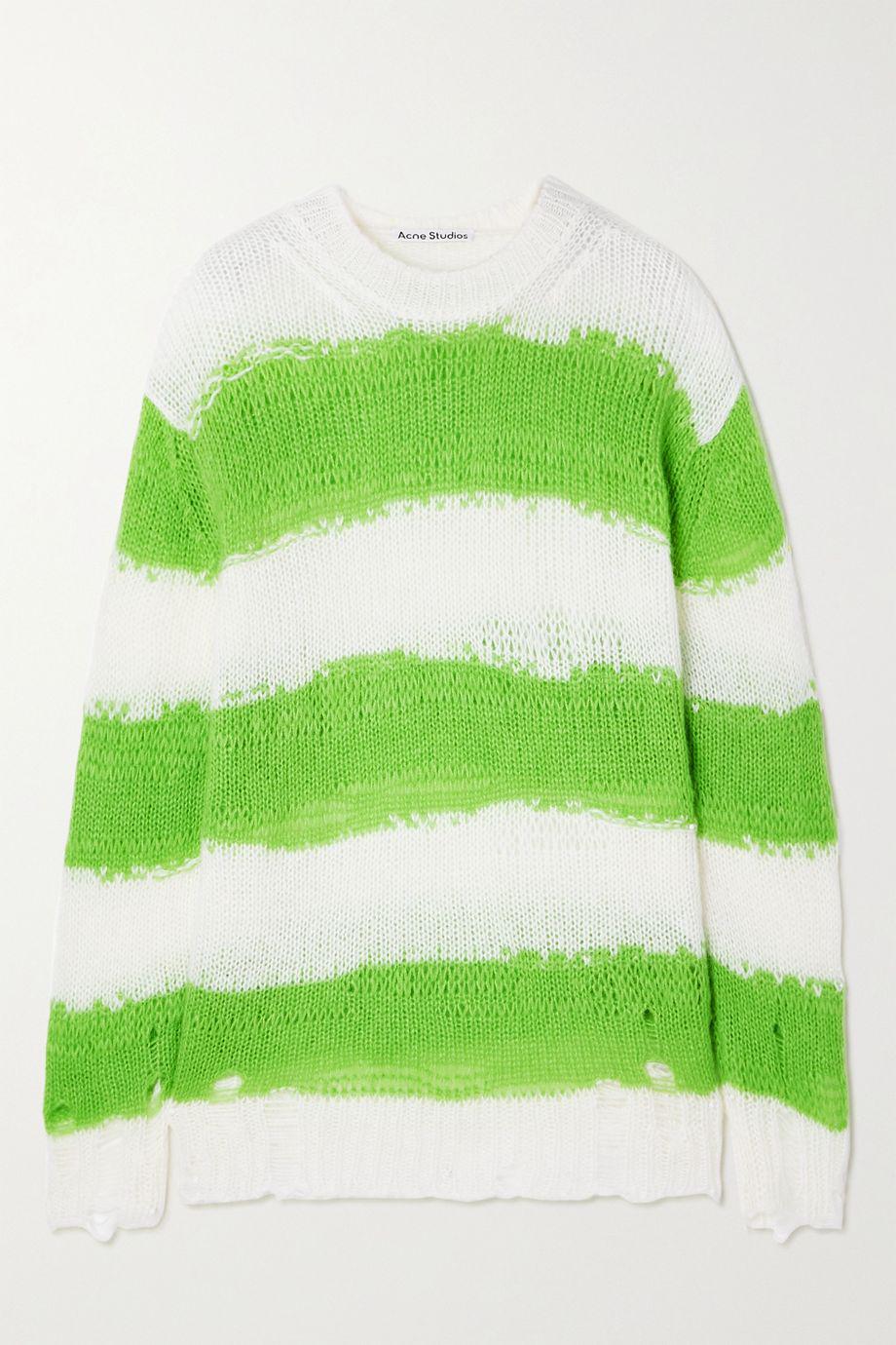Striped knitted sweater by ACNE STUDIOS