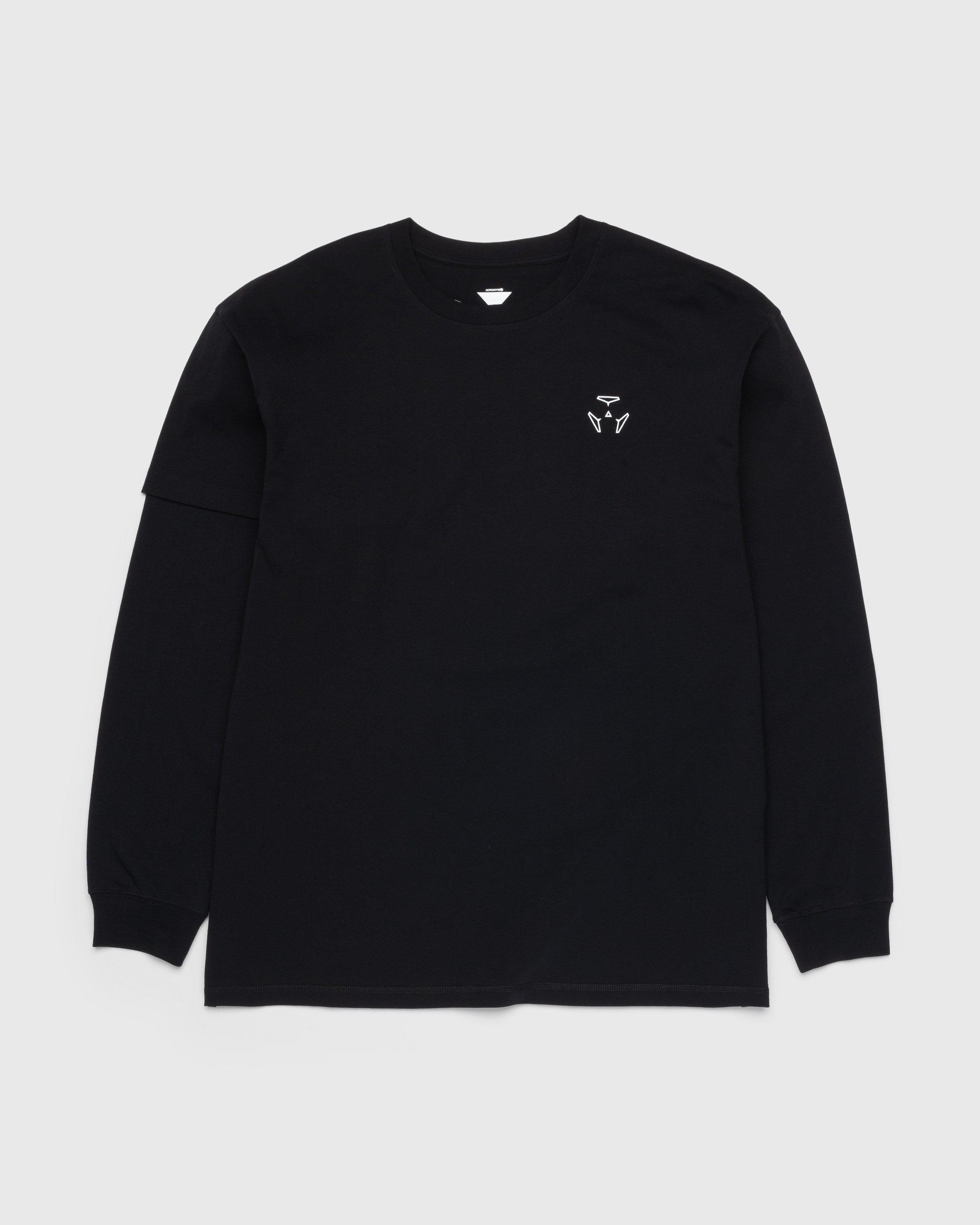 ACRONYM – S29-PR-A Organic Cotton Longsleeve T-Shirt Black by ACRONYM