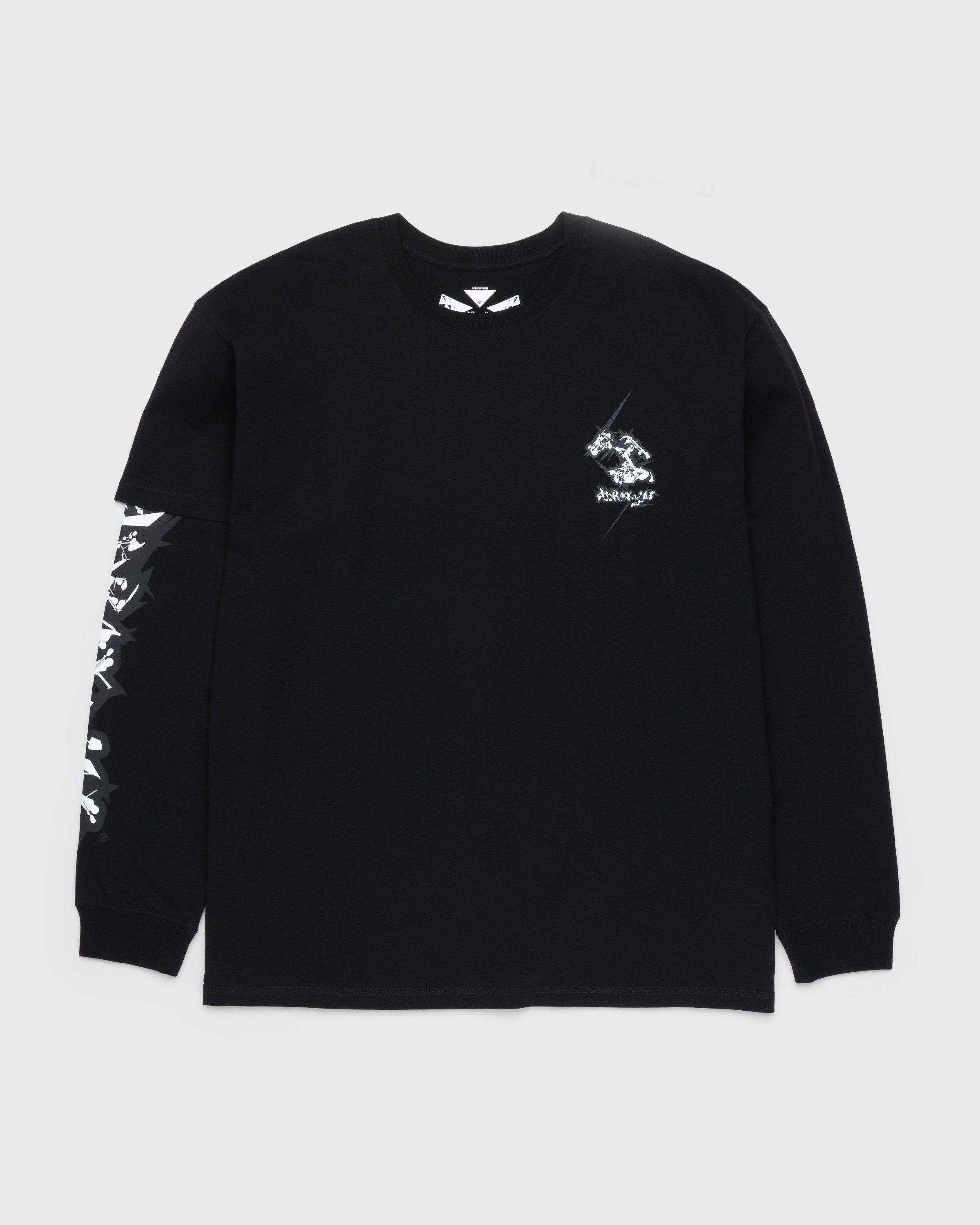 ACRONYM – S29-PR-B Organic Cotton Longsleeve T-Shirt Black by ACRONYM
