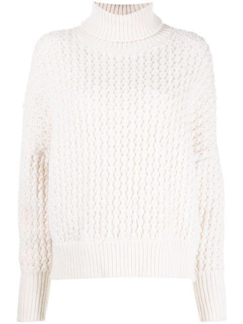 chunky rollneck sweater by ADAM LIPPES