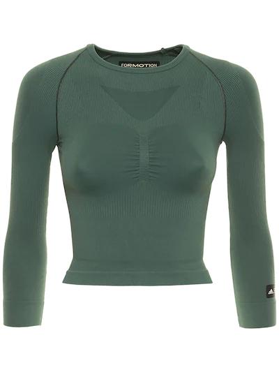 Formotion stretch tech crop top by ADIDAS PERFORMANCE