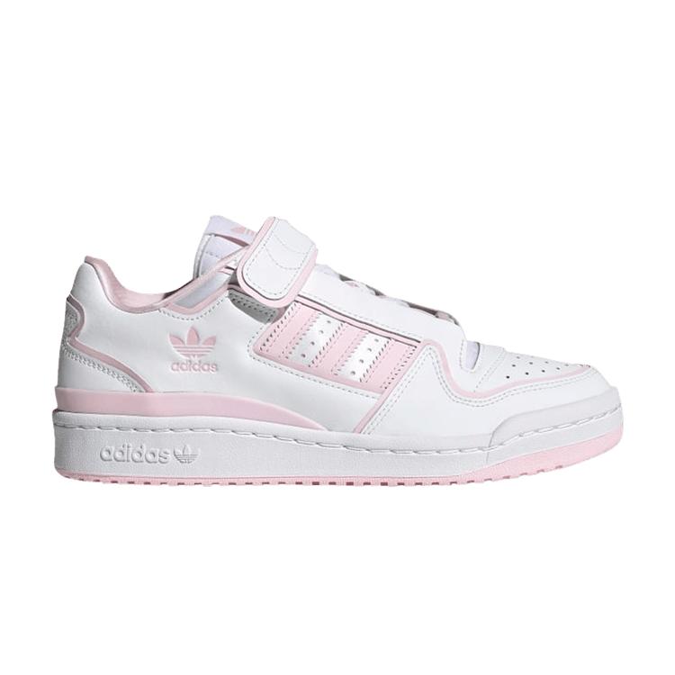 Womens Forum Plus 'White Clear Pink' by ADIDAS