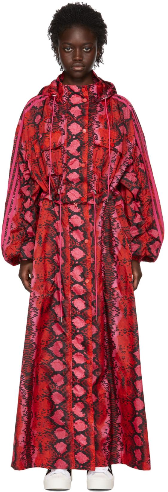 Red Nylon Coat by ADIDAS X IVY PARK