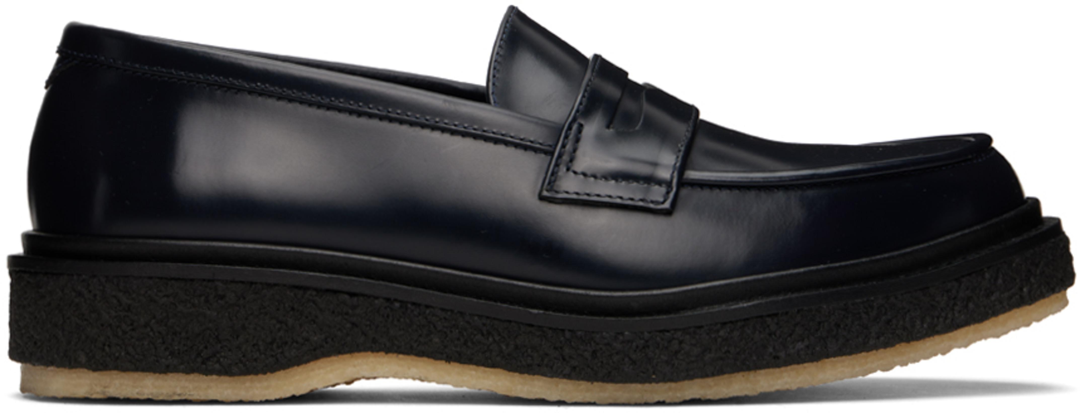 Navy Type 5 Loafers by ADIEU PARIS