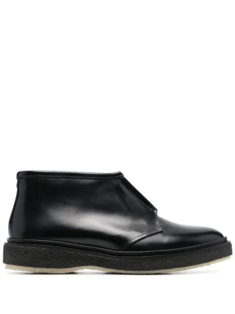 Type 30 leather boots by ADIEU PARIS