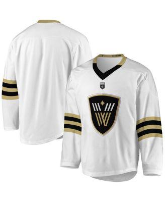 Men's White and Black Vancouver Warriors Replica Jersey by ADPRO SPORTS