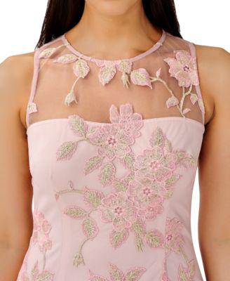 Women's Embroidered Sheath Dress by ADRIANNA PAPELL