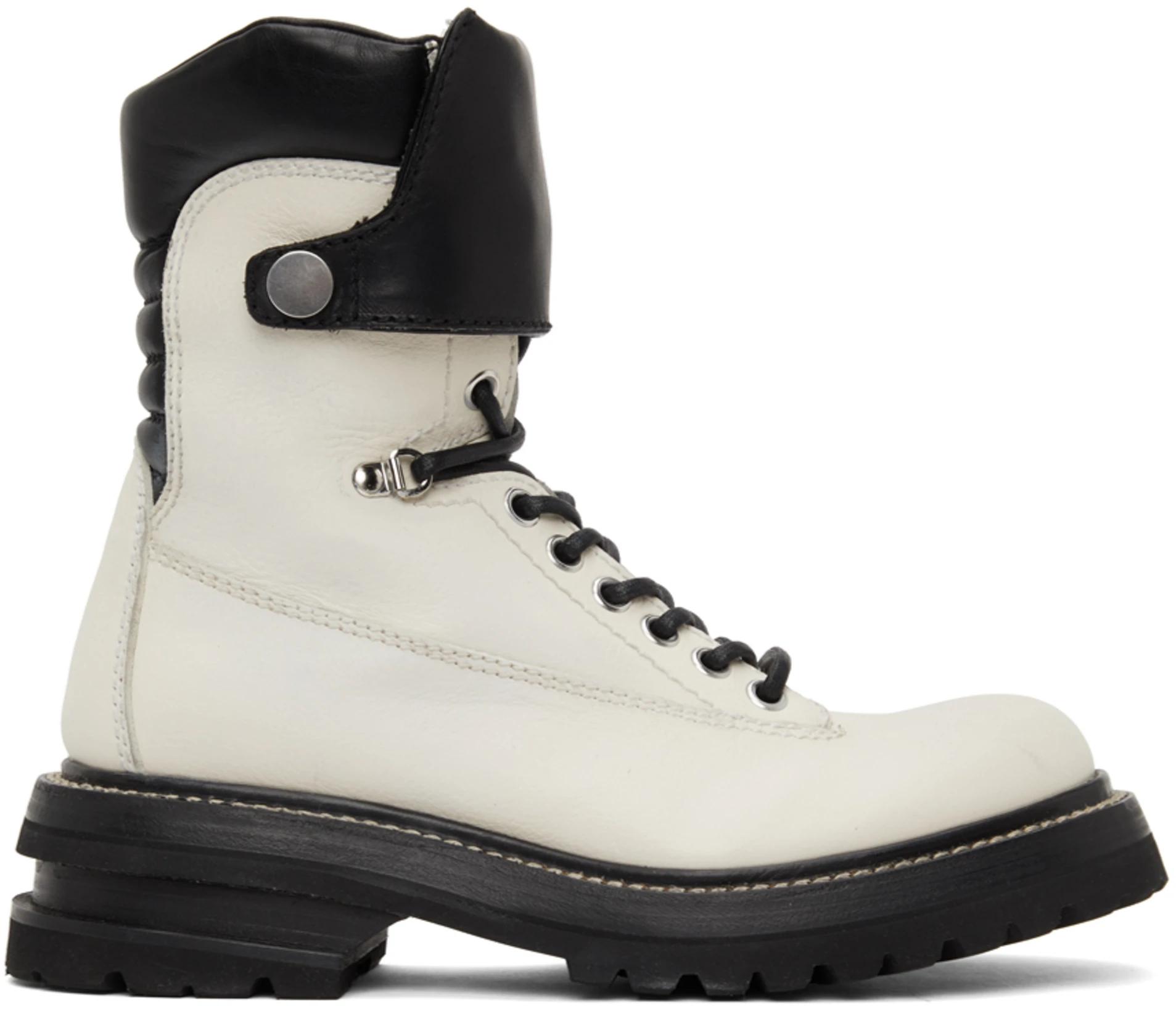 SSENSE Exclusive White Tanker Boot by ADYAR
