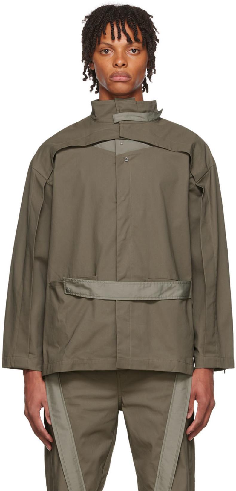 Gray Uniform Jacket by AENRMOUS