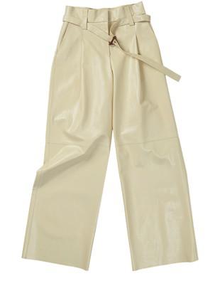 Alondra buckled leather trousers by AERON