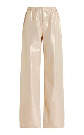 Metallic High-Rise Trousers by AEXAE