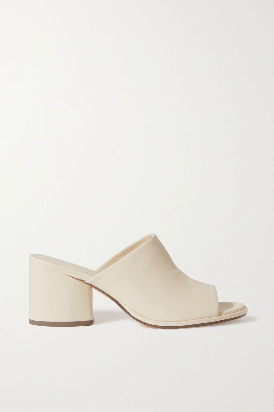 aeyde larissa leather mules