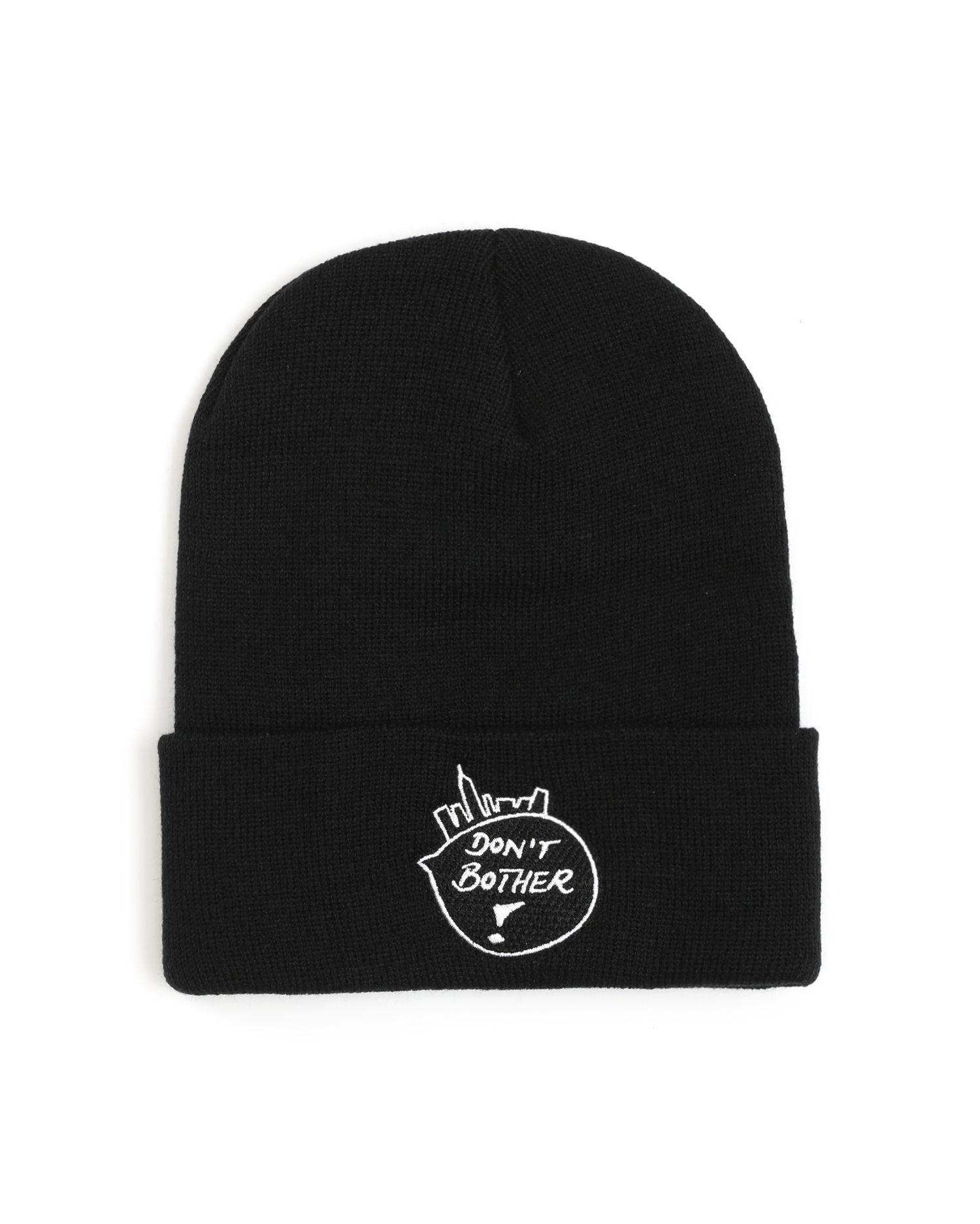 "Don't Bother!" beanie by AFTER MIDNIGHT