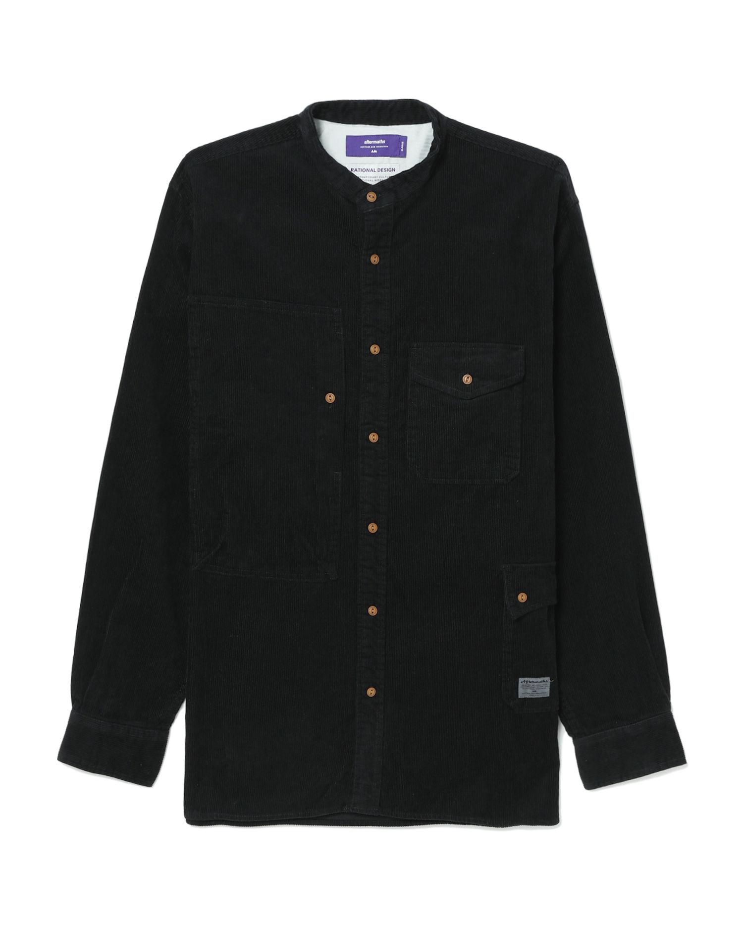 Corduroy long sleeve shirt by AFTERMATHS