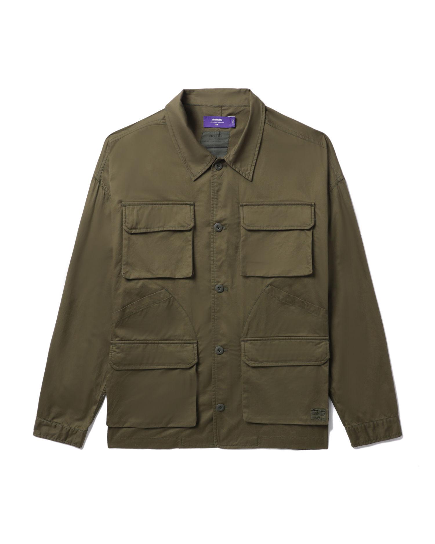 Multipocket workwear relaxed shirt by AFTERMATHS