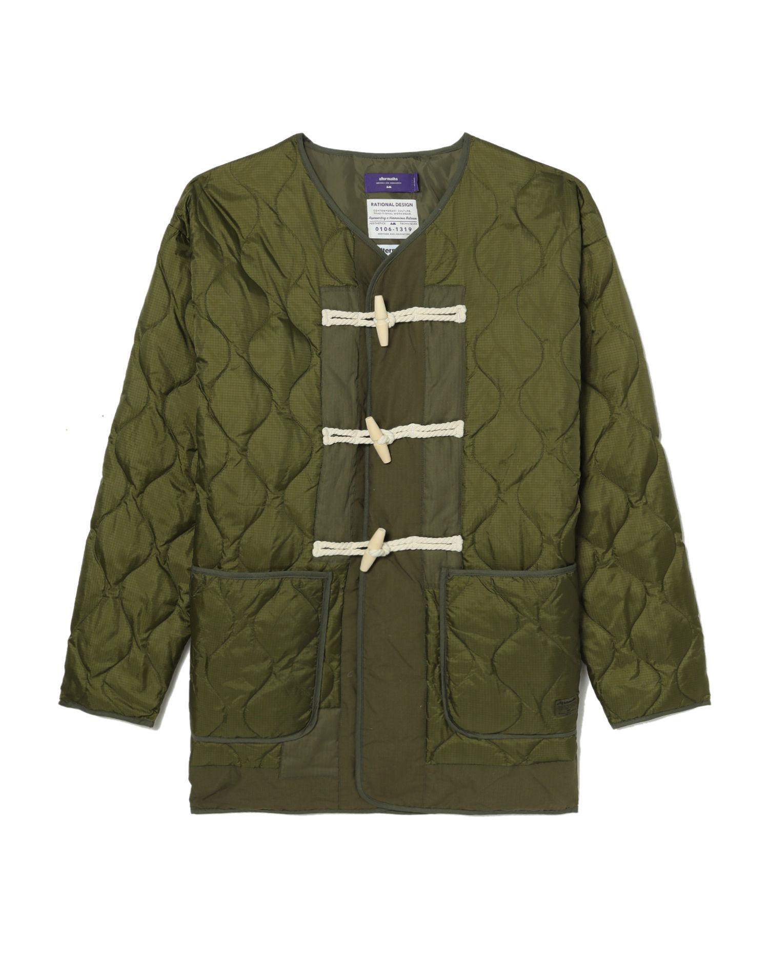 Quilted down jacket by AFTERMATHS