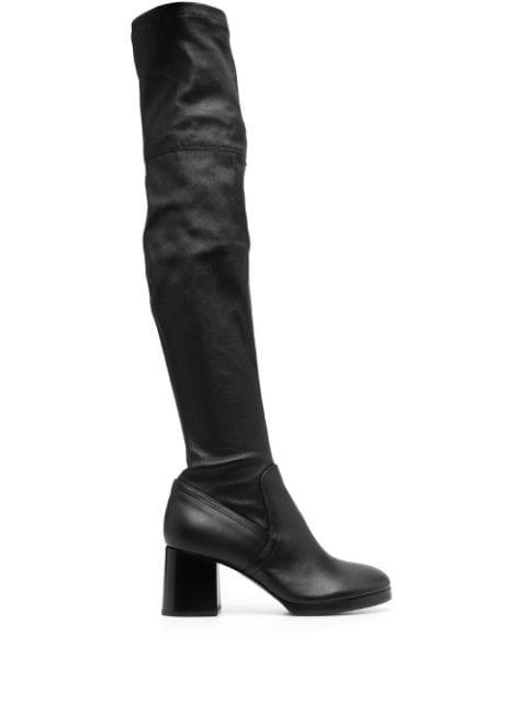 Claudia thigh-high 70mm boots by AGL