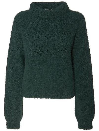 Cashmere & silk brushed bouclé sweater by AGNONA