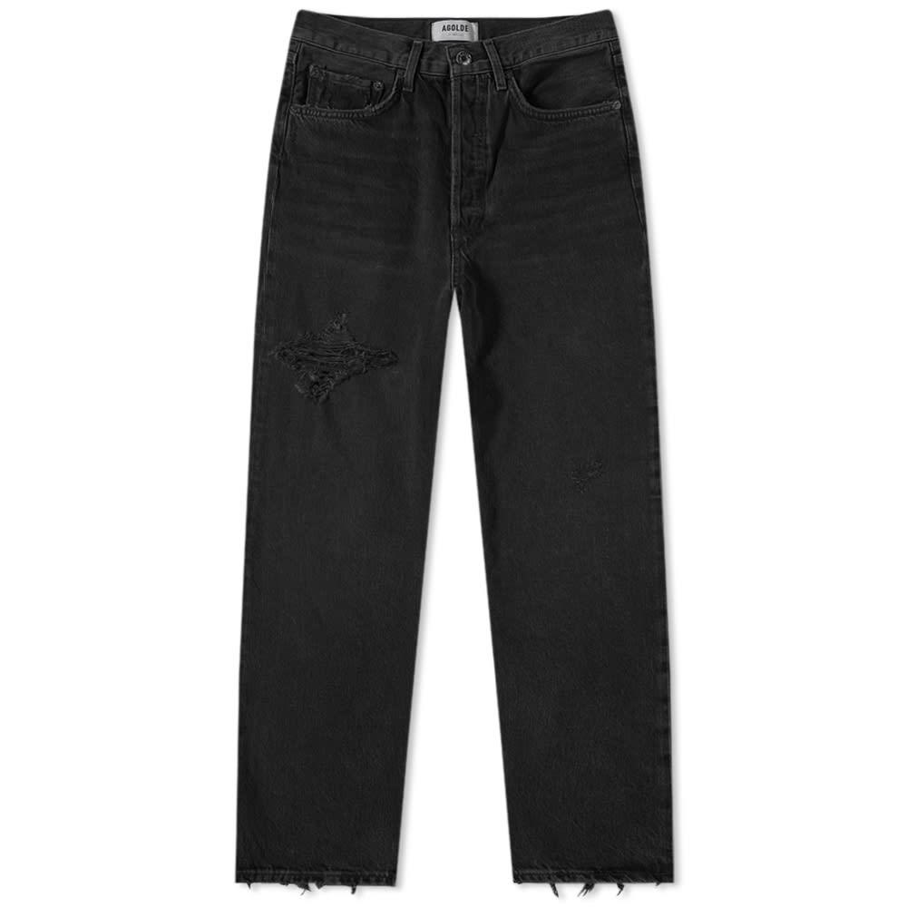 AGOLDE Mid Rise Loose Straight Jeans by AGOLDE