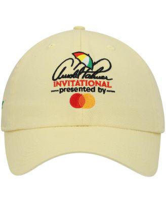 Men's Yellow Arnold Palmer Invitational Logo Adjustable Hat by AHEAD