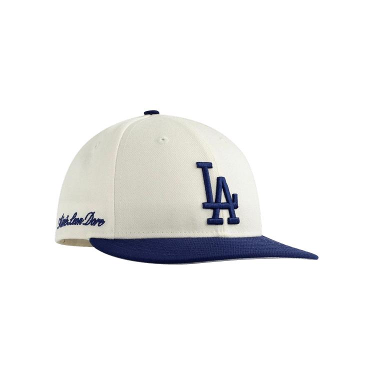 Aimé Leon Dore x New Era Dodgers Hat 'Ivory/Blue' by AIME LEON DORE