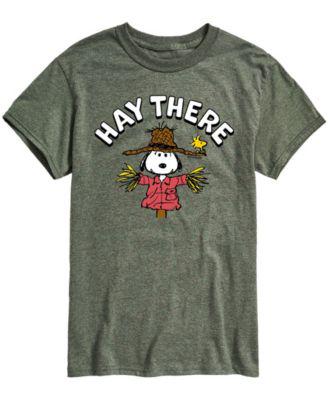 Men's Peanuts Hay There T-shirt by AIRWAVES