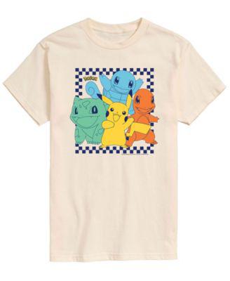 Men's Pokemon Characters Graphic T-shirt by AIRWAVES