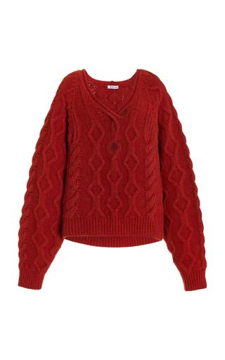 Iceberg Cable-Knit Sweater by AISLING CAMPS