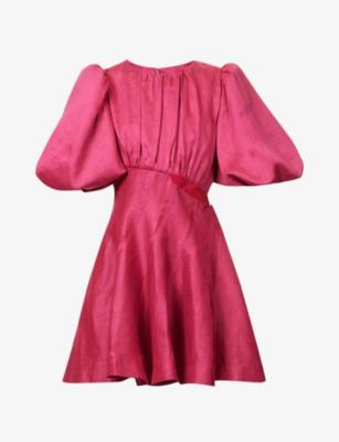 Admiration cut-out linen-blend mini dress by AJE