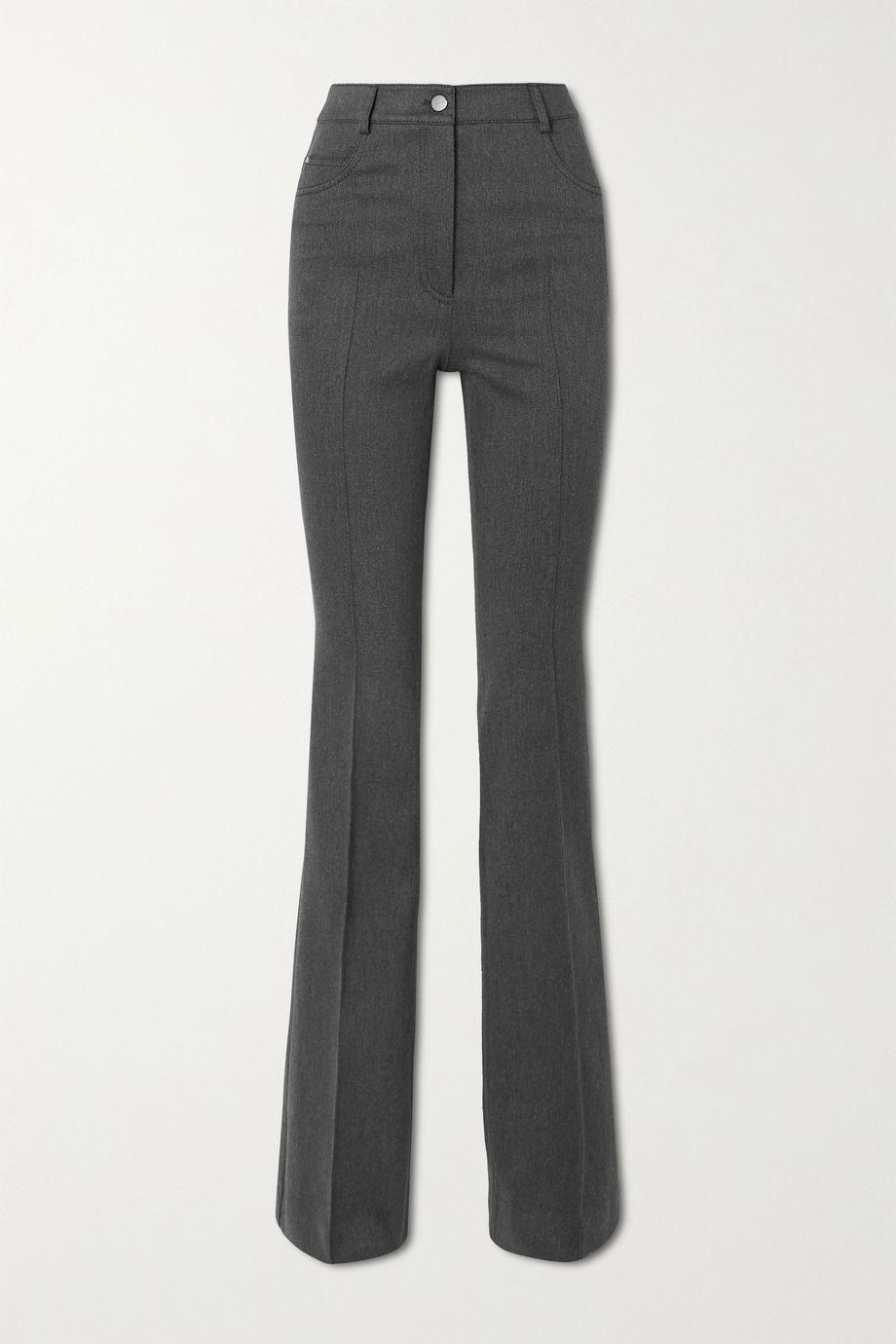 Farid cotton-blend twill flared pants by AKRIS