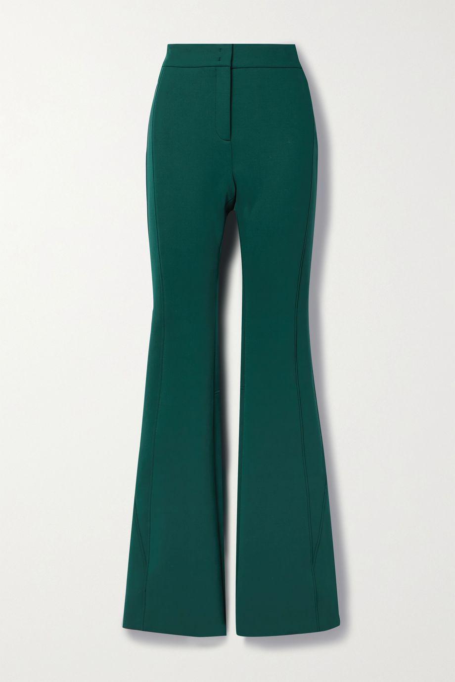Faris stretch-cady flared pants by AKRIS