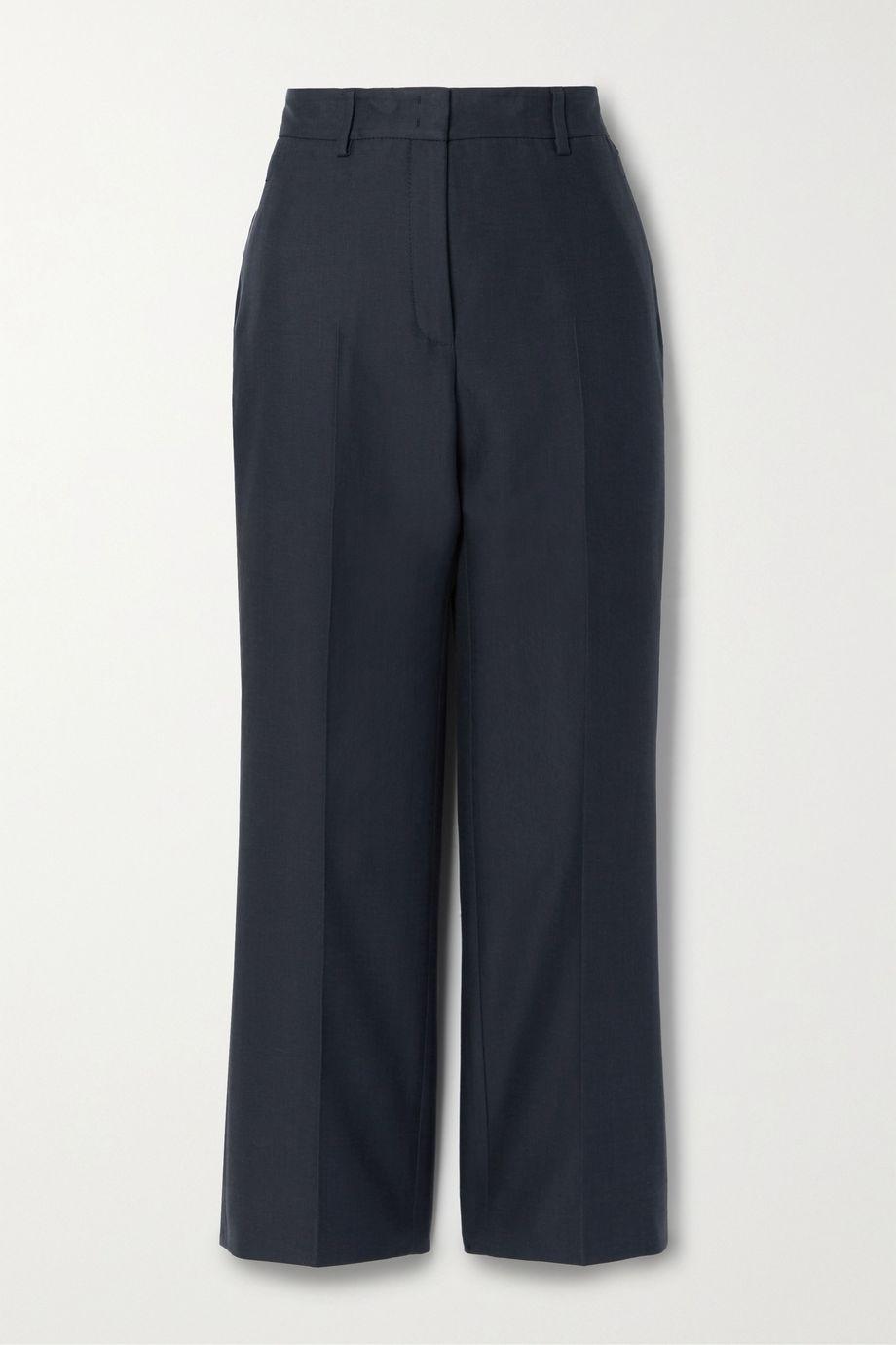 Flow cotton-blend tapered pants by AKRIS