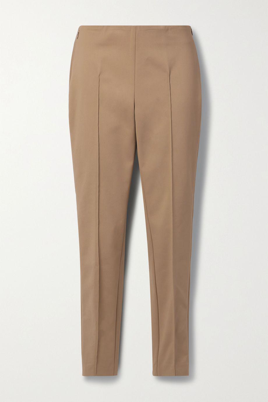 Melissa cotton-blend tapered pants by AKRIS