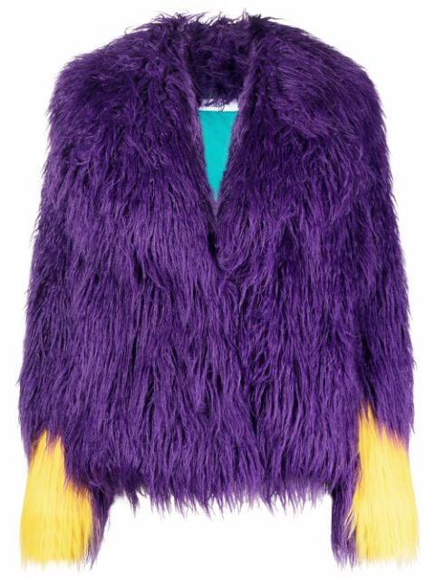 Jones faux-fur jacket by ALABAMA MUSE