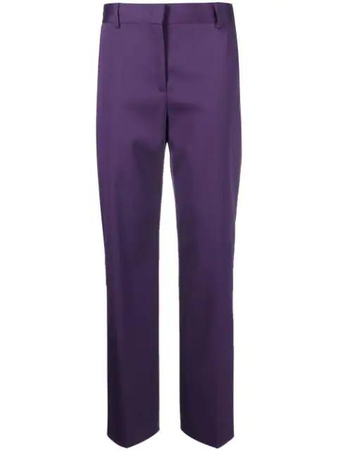 high-waisted tailored trousers by ALBERTA FERRETTI