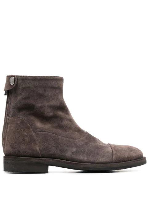 suede ankle boots by ALBERTO FASCIANI