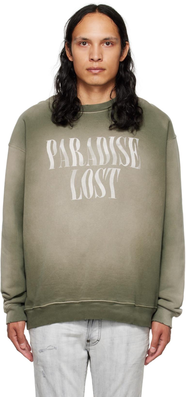 Green 'Paradise Lost' Sweatshirt by ALCHEMIST