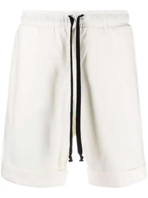 piped-trim detail track shorts by ALCHEMY