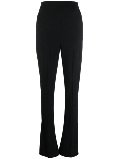 flared cut-out trousers by ALESSANDRO VIGILANTE