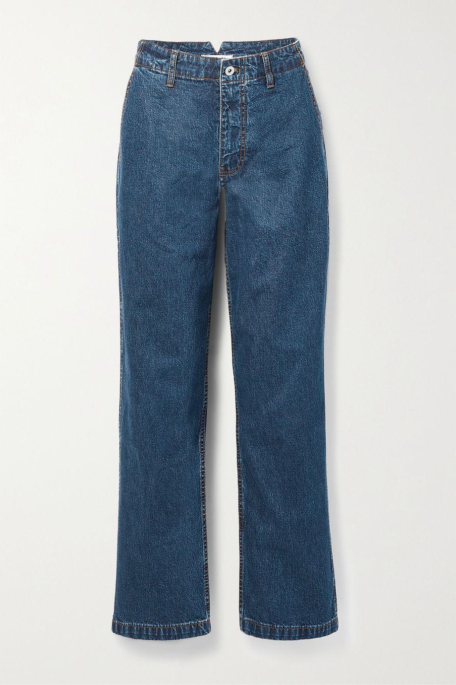Bleecker high-rise straight-leg jeans by ALEX MILL