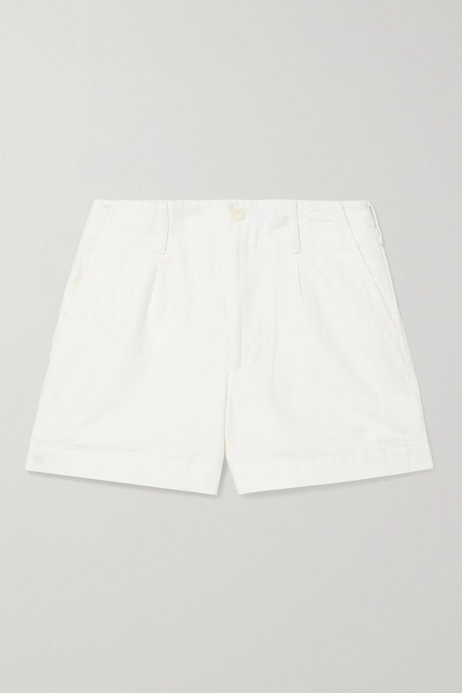 Linen and cotton-blend shorts by ALEX MILL