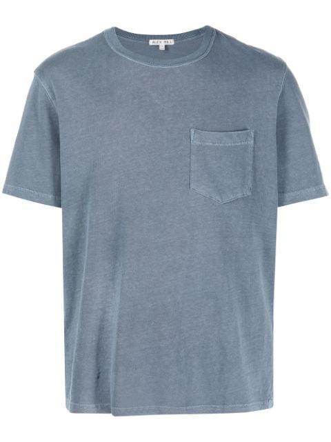 chest patch pocket T-shirt by ALEX MILL