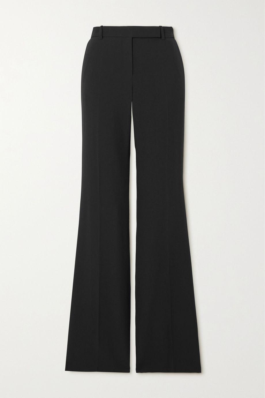 Crepe flared pants by ALEXANDER MCQUEEN