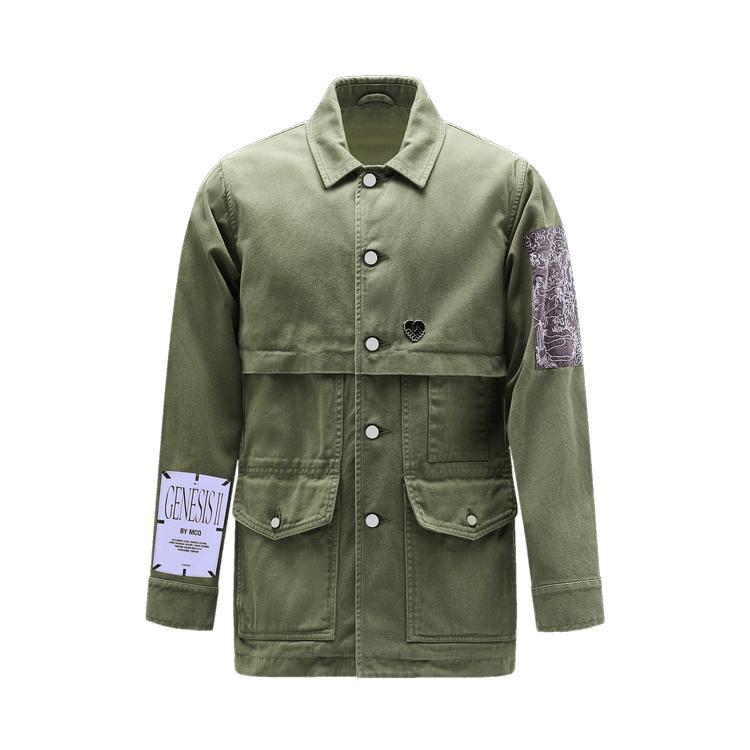 MCQ Workers Jacket 'Military Khaki' by ALEXANDER MCQUEEN