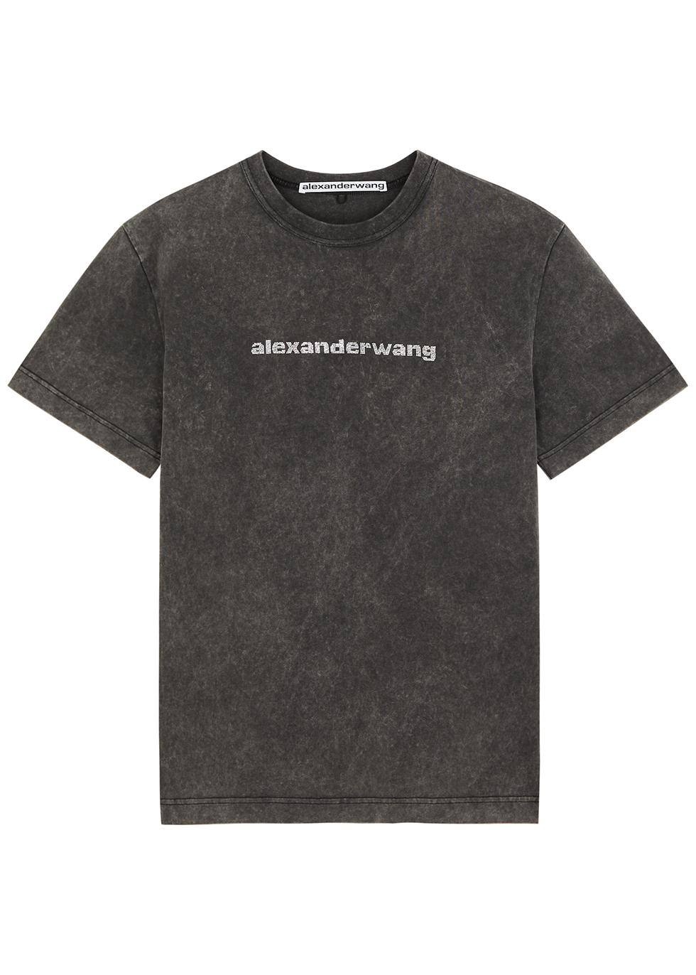 Logo-embellished cotton T-shirt by ALEXANDER WANG