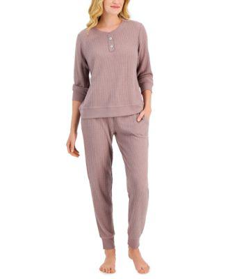 Thermal Henley Pajama Set by ALFANI